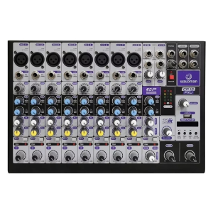 MISTURADOR DE SOM DE 12 CANAIS, MARCA WALDMAN CP12FXU