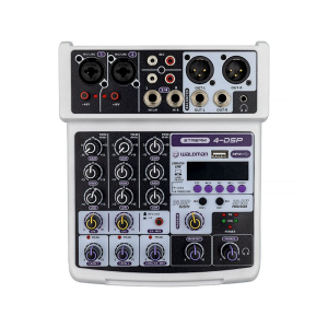 MISTURADOR DE SOM DE 4 CANAIS MARCA WALDMAN ST-4DSP